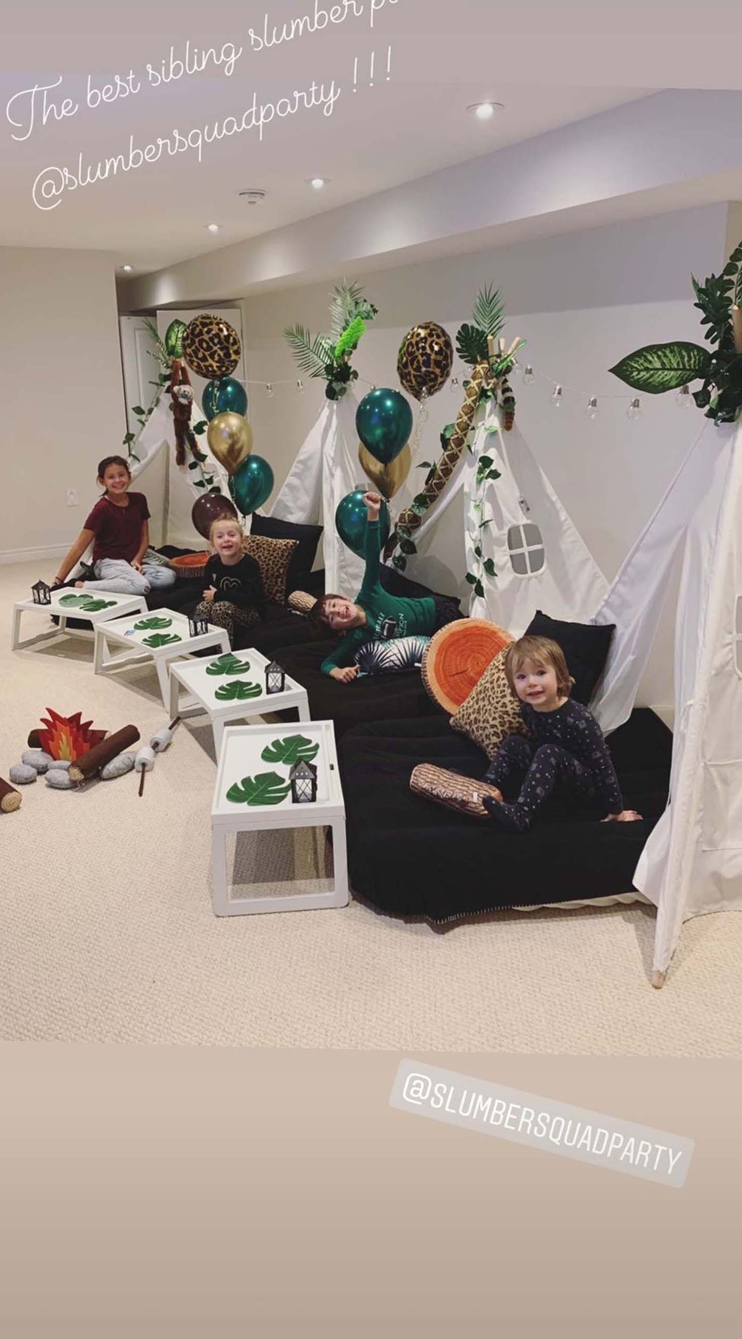 Boys Slumber Party Theme