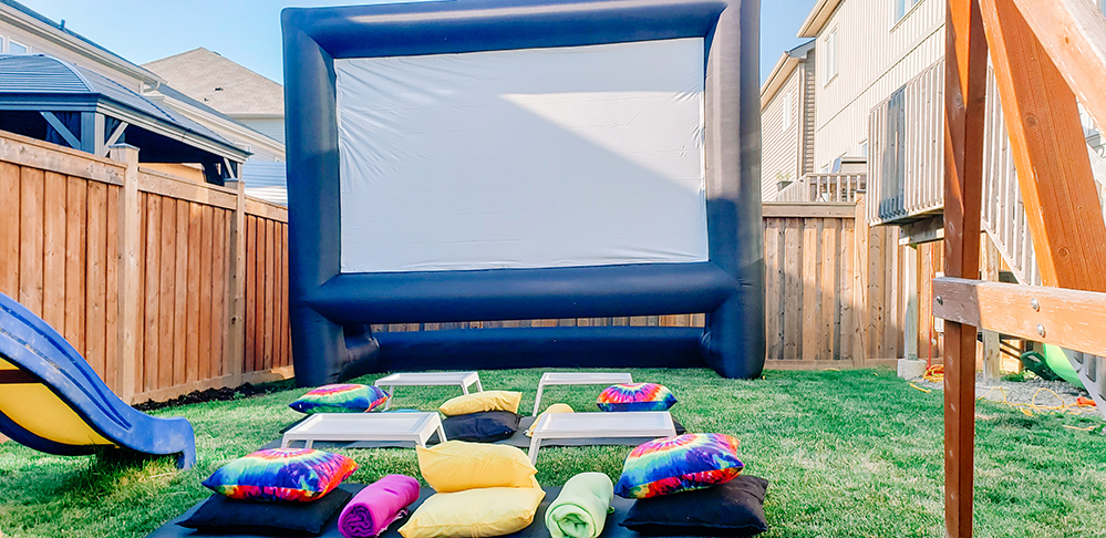 Movie Night Slumber Party Theme