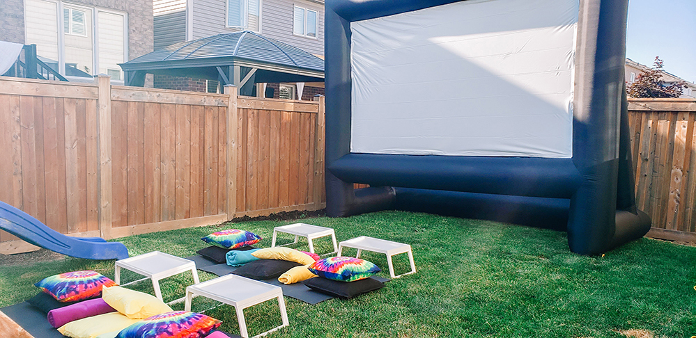 Movie Night Slumber Party Theme