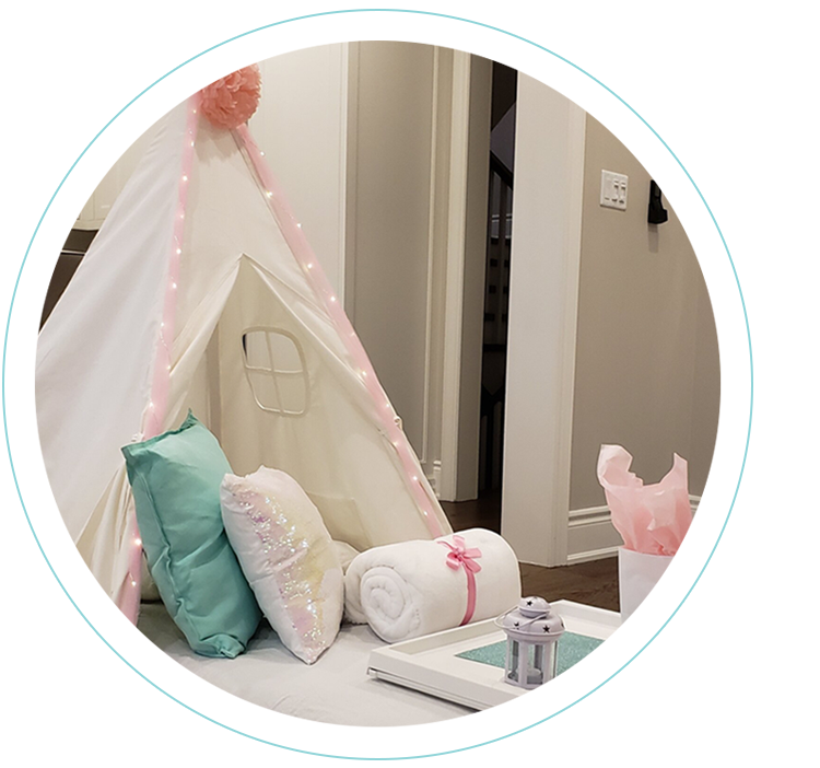 Girls Slumber Party Theme