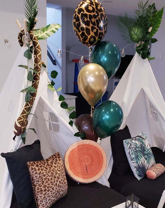 Boys Slumber Party Theme